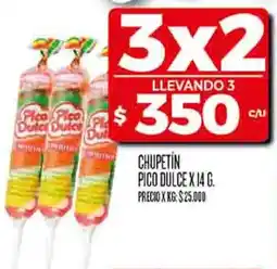Supermercados DIA Pico dulce chupetín oferta
