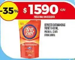 Supermercados DIA Trenet repuesto quitamanchas oferta