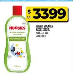 Supermercados DIA Hugges shampoo manzanilla oferta