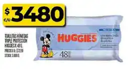 Supermercados DIA Huggies toallitas humedas triple protección oferta