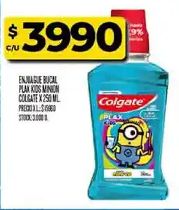 Supermercados DIA Colgate enjuague bucal plax kids minion oferta