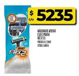 Supermercados DIA Bic maquina de afeitar flex 2 pouch oferta