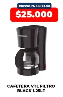 Supermayorista Vital Cafetera vtl filtro black oferta