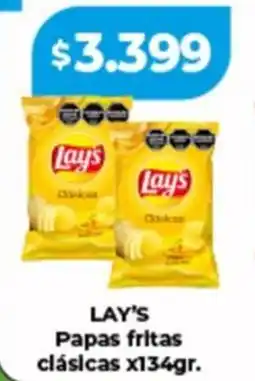 Supermayorista Vital Lay's papas fritas clásicas oferta