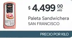 El Milagro Mayorista San francisco paleta sandwichera oferta