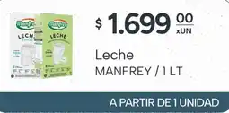 El Milagro Mayorista Manfrey leche oferta