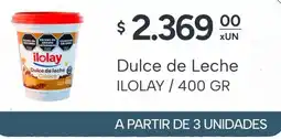 El Milagro Mayorista Ilolay dulce de leche oferta