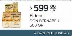 El Milagro Mayorista Don bernabeu fideos oferta