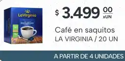 El Milagro Mayorista LaVirginia café en saquitos oferta