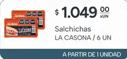 El Milagro Mayorista La casona salchichas oferta