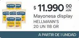El Milagro Mayorista Hellmann's mayonesa display oferta