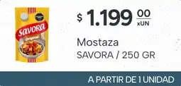 El Milagro Mayorista Savora mostaza oferta