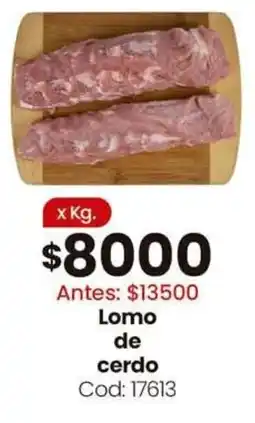Coto Lomo de cerdo oferta