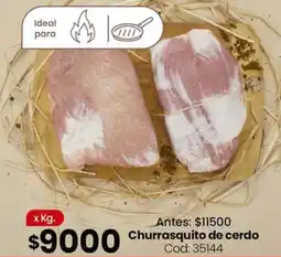 Coto Churrasquito de cerdo oferta