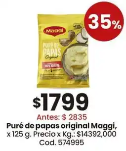 Coto maggi Puré de papas original oferta