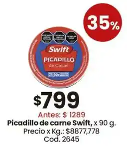 Coto Swift Picadillo de carne oferta