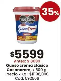Coto Casancrem queso crema clásico oferta