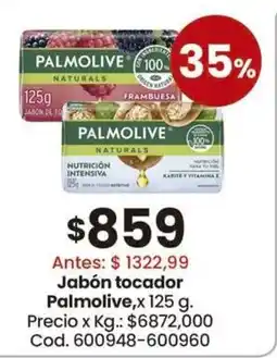 Coto Palmolive jabón tocador oferta