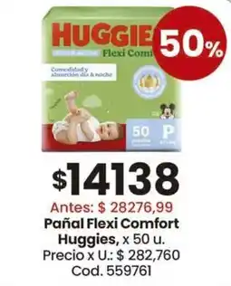 Coto Huggies pañal flexi comfort oferta