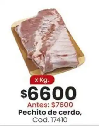 Coto Pechito de cerdo oferta