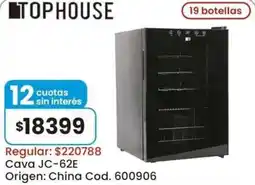 Coto Tophouse cava JC-62E oferta