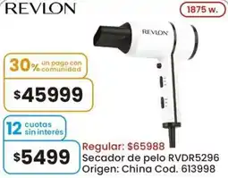 Coto Revlon secador de pelo RVDR5296 oferta