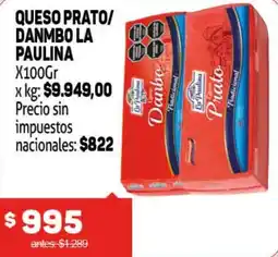 Makro La paulina queso prato/ danmbo oferta
