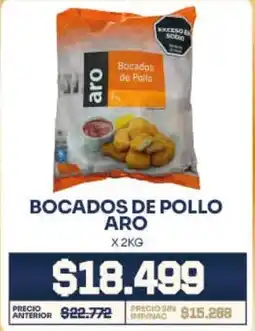 Makro Aro bocados de pollo oferta