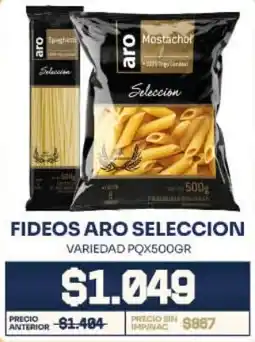 Makro Aro fideos seleccion variedad pq oferta