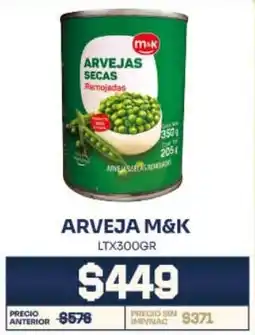 Makro M&K arveja oferta