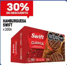 Makro Swift hamburguesa oferta