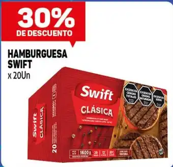 Makro Swift hamburguesa oferta