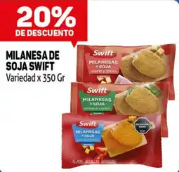 Makro Swift milanesa de soja variedad oferta