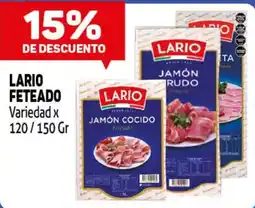 Makro Lario feteado variedad oferta