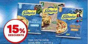 Makro La saltena tapas para pascualinas oferta