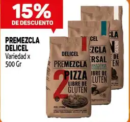 Makro Premezcla delicel variedad oferta