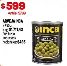 Makro Inca arveja oferta