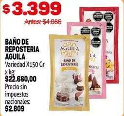 Makro Baño de reposteria aguila variedad oferta