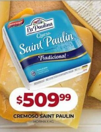 Supermercados Tadicor Cremoso Saint Paulin Horma x kg oferta