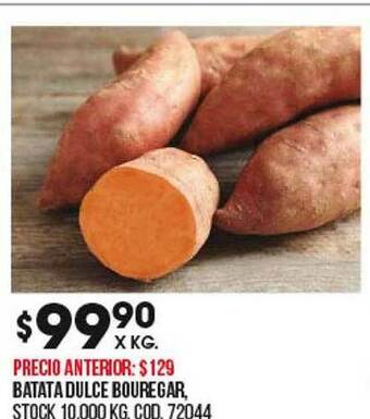 Coto Batata Dulce Bouregar oferta