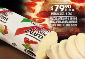 Coto Mozzarella Doña Aurora oferta