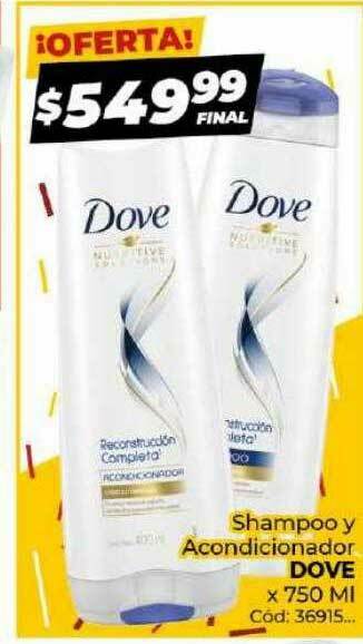 Diarco Shampoo Y Acondicionador Dove oferta