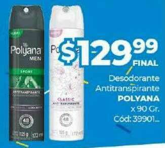 Diarco Desodorante Antitranspirante Polyana oferta