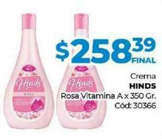 Diarco Crema Hinds Rosa Vitamina oferta