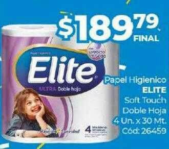 Diarco Papel Higiénico Elite Soft Touch Doble Hoja oferta