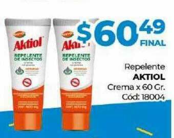 Diarco Repelente Aktiol Crema oferta