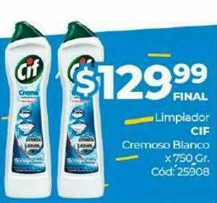 Diarco Limpiador Cif Cremoso Blanco oferta