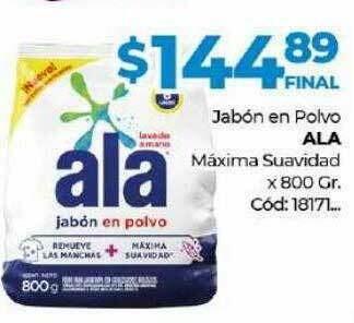 Diarco Jabón En Polvo Ala Máxima Suavidad oferta