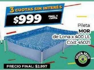 Diarco Pileta Mor De Lona oferta