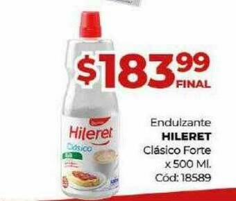 Diarco Endulzante Hileret Clásico Forte oferta